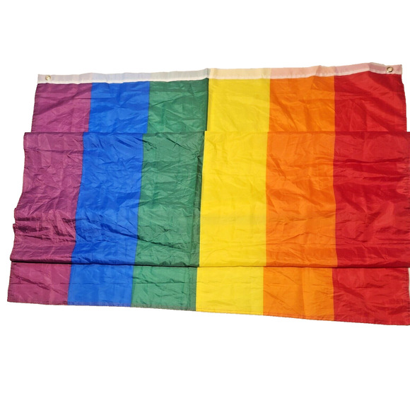 ANLEY Rainbow LGBTQ Gay Lesbian Pride Outdoor Flag 3 x 5 ft. 100% Polyester - Picture 2 of 4